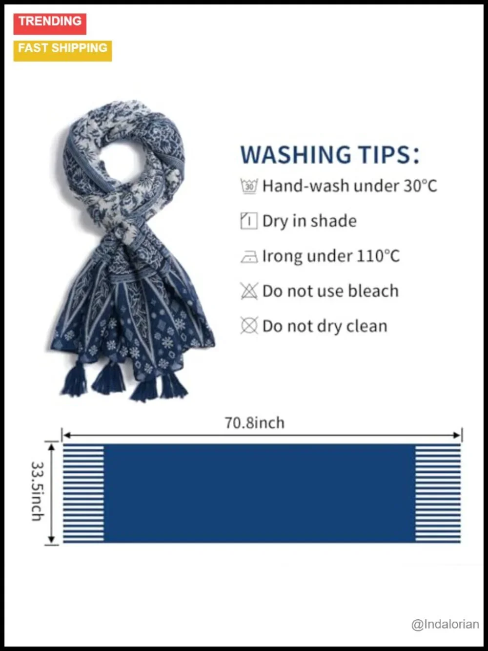 Lightweight Voile Floral Leopard Print Fashion Shawl Wrap with Fringe